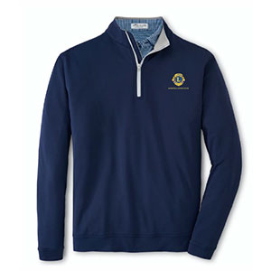 blue pullover sweater